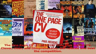 Read  The One Page CV Create your own high impact CV Clever clear and comprehensive Get Ebook Free