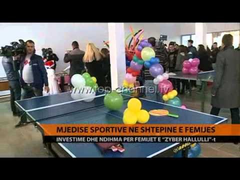 Mjedise sportive në Shtëpinë e Fëmijës - Top Channel Albania - News - Lajme