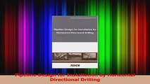 PDF Download  Pipeline Design for Installation by Horizontal Directional Drilling Download Online