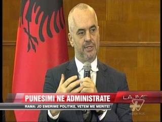 Rama: Jo emërime politike, vetëm me meritë! - News, Lajme - Vizion Plus