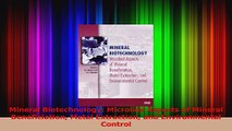 PDF Download  Mineral Biotechnology Microbial Aspects of Mineral Beneficiation Metal Extraction and Read Full Ebook