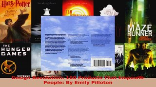 Read  Design Revolution 100 Products That Empower People By Emily Pilloton Ebook Free