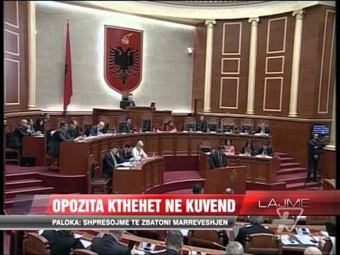 Opozita kthehet në Kuvend - News, Lajme - Vizion Plus