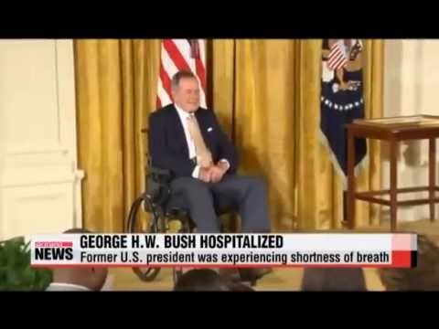 ISH PRESIDENTI AMERIKAN GEORGE H W BUSH SHTROHET SERISH ME URGJENCE NE SPITAL LAJM