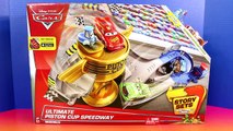 Disney Pixar Cars Ultimate Piston Cup Speedway Story Sets With Lightning McQueen Mater Gui