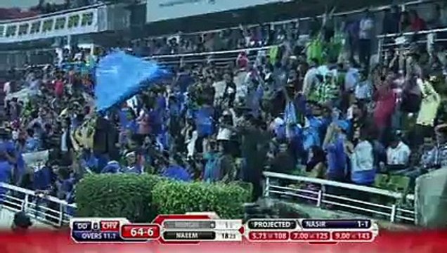 Nasir Jamshed to Mendis OUT Chittagong Vikings vs Dhaka Dynamites BPL T20 2015 Match 10