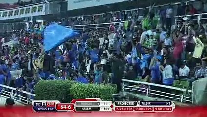 Nasir Jamshed to Mendis OUT Chittagong Vikings vs Dhaka Dynamites BPL T20 2015 Match 10