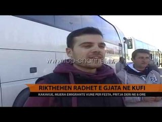 Rikthehen radhët e gjata në kufi me Greqinë - Top Channel Albania - News - Lajme