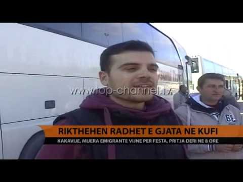 Rikthehen radhët e gjata në kufi me Greqinë - Top Channel Albania - News - Lajme