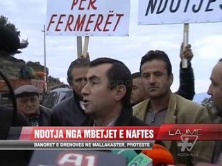 Qytetarët e Drenovës në protestë - News, Lajme - Vizion Plus