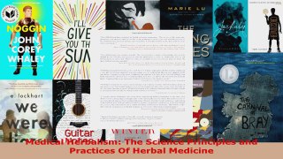 Read  Medical Herbalism The Science Principles and Practices Of Herbal Medicine EBooks Online