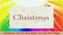 Christmas On This Holy Night On This Holy Night Download