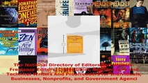 Read  The National Directory of Editors and Writers Freelance Editors Copyeditors Ghostwriters EBooks Online