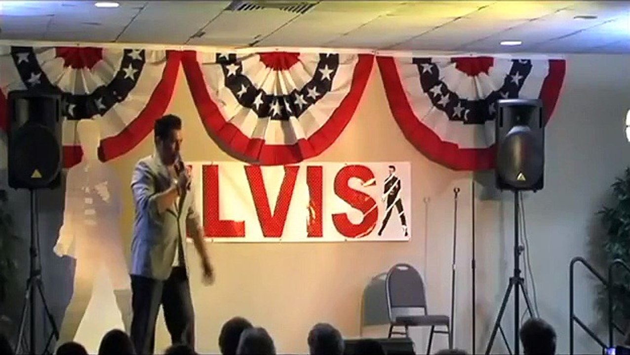 Franz Goovaerts sings Let Yourself Go at Elvis Week 2012 video