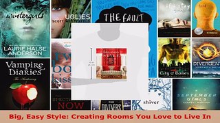 Read  Big Easy Style Creating Rooms You Love to Live In Ebook Free