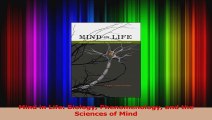 Download  Mind in Life Biology Phenomenology and the Sciences of Mind PDF Online