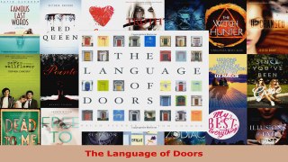Read  The Language of Doors Ebook Free