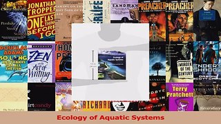 PDF Download  Ecology of Aquatic Systems PDF Online