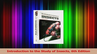 PDF Download  Introduction to the Study of Insects 6th Edition PDF Online