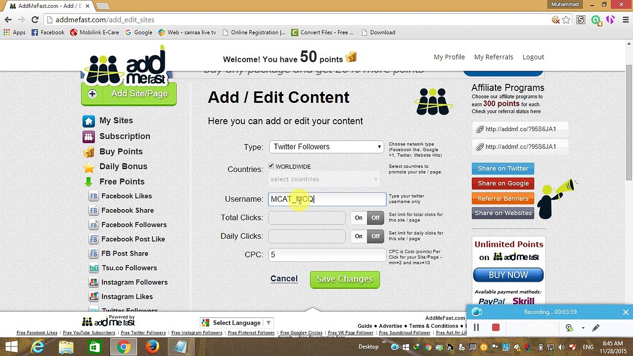 Increase Facebook Page Likes And Also Increase Twitter Followers Without Increasing Followings