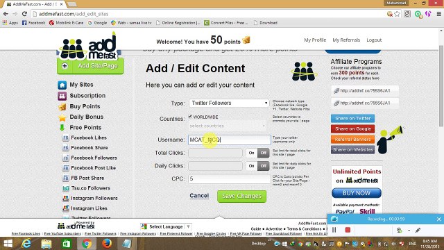 Increase Facebook Page Likes And Also Increase Twitter Followers Without Increasing Followings