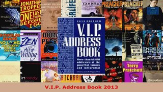 Read  VIP Address Book 2013 EBooks Online