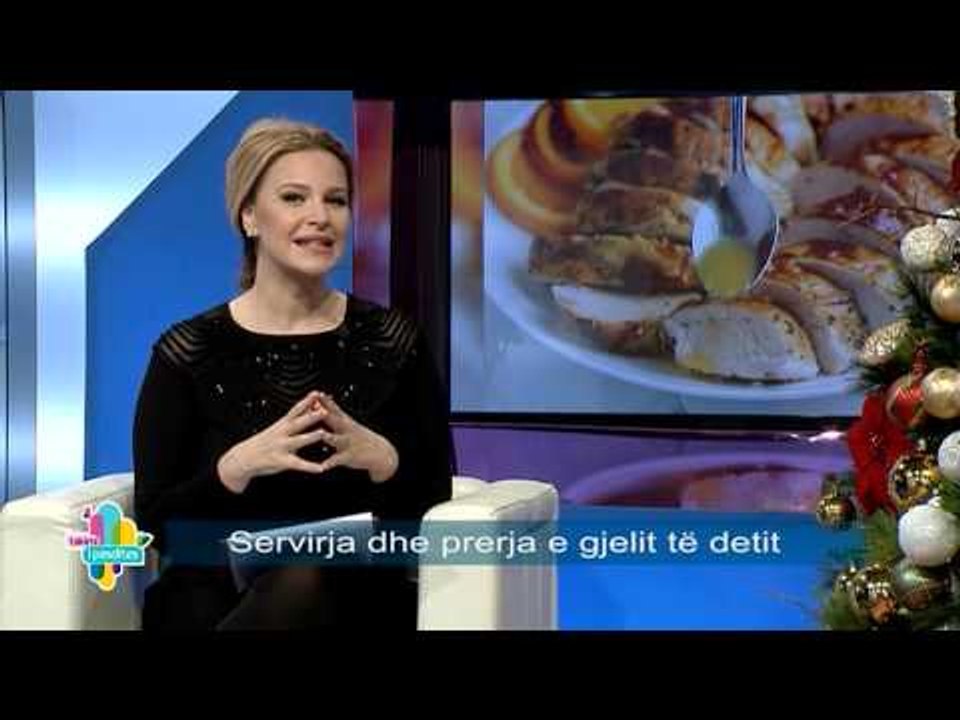 Takimi i pasdites - Servirja dhe prerja e gjelit te detit! (29 dhjetor 2014)