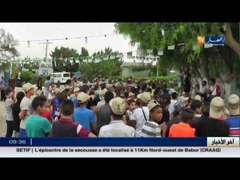 عين تيموشنت: المخيمات الصيفية..فرصة لأطفال الجنوب للاستمتاع بزرقة البحر