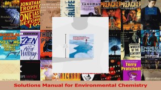PDF Download  Solutions Manual for Environmental Chemistry Download Online