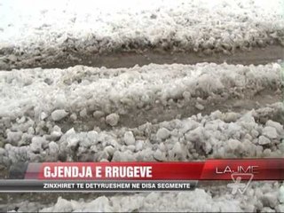Rruget, zinxhirët të detyrueshëm në disa segmente - News, Lajme - Vizion Plus