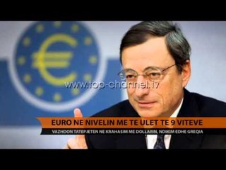 Euro, në minimumin historik kundrejt dollarit - Top Channel Albania - News - Lajme