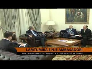 Lamtumira e një ambasadori - Top Channel Albania - News - Lajme