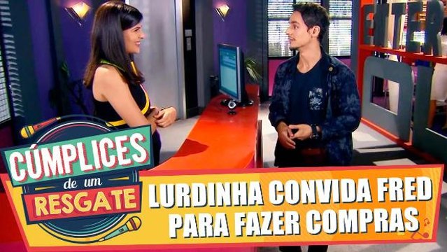 Lurdinha convida Fred para fazer compras