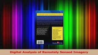 Read  Digital Analysis of Remotely Sensed Imagery Ebook Free