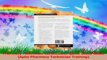 Pharmacy Technician Certification QuickStudy Guide Apha Pharmacy Technician Training Read Online