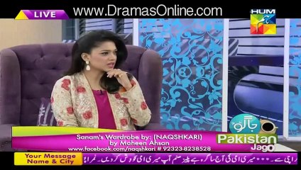 Jago Pakistan Jago with Sanam Jung – 27th November 2015 -Part 3-Exclusive Interview  of Saba Faisal And Sanam Chaudhary