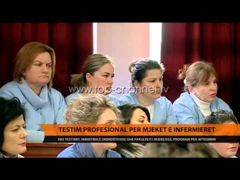 Testim profesional për mjekët dhe infermierët - Top Channel Albania - News - Lajme