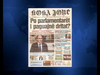 SHTYPI I DITES ME TITUJT KRYESORE TE FAQEVE TE PARA TE GAZETAVE SHQIPTARE E PREMTE 9 JANAR 2015