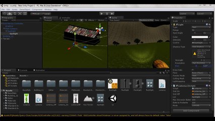 Como Hacer una Linterna en Unity3D Con Bateria