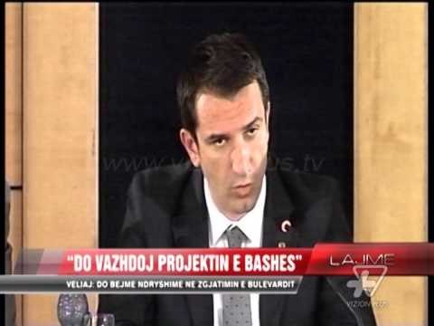 Erion Veliaj: Do vazhdoj projektin e Bashës - News, Lajme - Vizion Plus