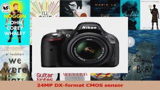 HOT SALE  Nikon D5200 241 MP CMOS Digital SLR with 1855mm f3556 AFS DX VR NIKKOR Zoom Lens
