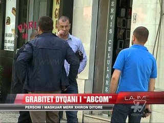 Grabitet dyqani i “Abcom” - News, Lajme - Vizion Plus