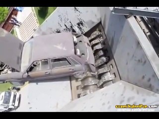 En Az Kepçe İzlemek Kadar Zevkli Olan Araba Öğütücü