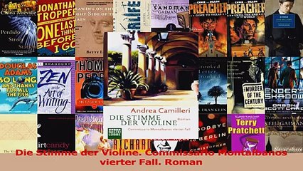 Die Stimme der Violine Commissario Montalbanos vierter Fall Roman PDF Lesen