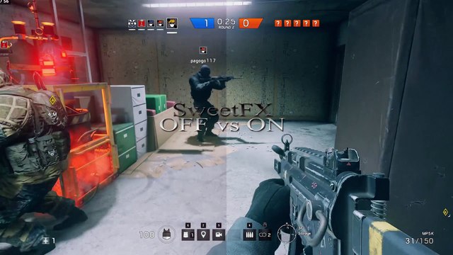 Rainbow Six Siege - SweetFX mod - gameplay PC [graphics mod] Windows 10