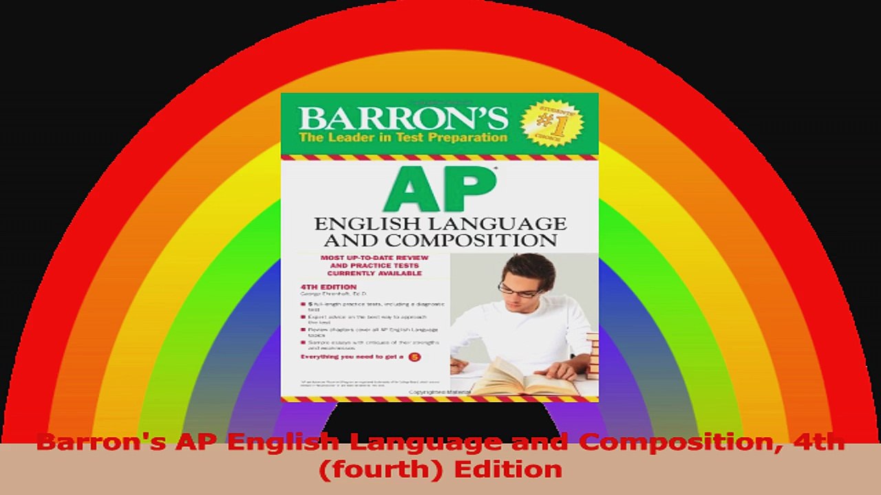 Barrons AP English Language and Composition 4th fourth Edition Download