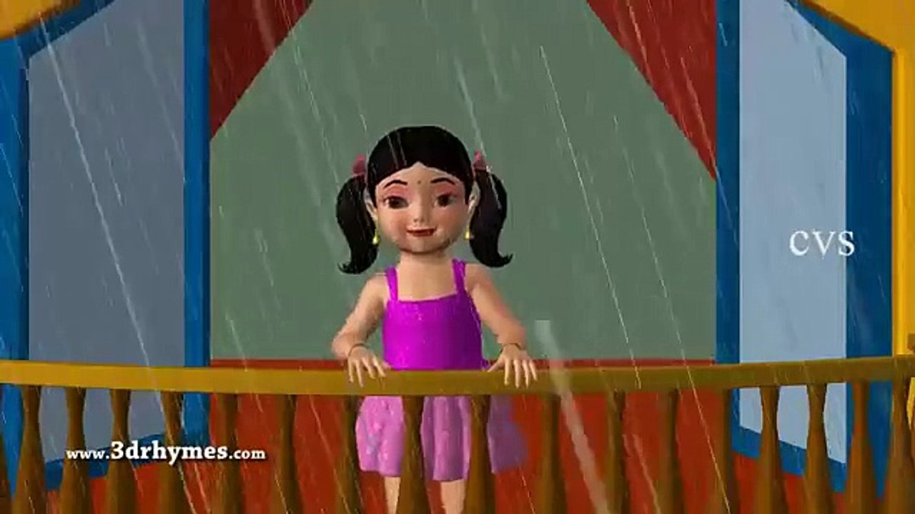 3D Animation I Hear Thunder Nursery Rhyme For Children With Lyrics