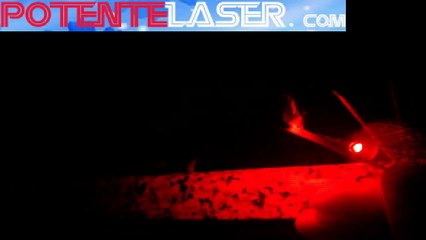 Laser 300mW 650nm Quema