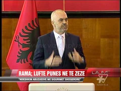 Rama: Luftë punës në të zezë - News, Lajme - Vizion Plus