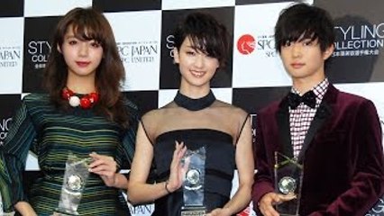 剛力彩芽＆千葉雄大＆池田エライザ、『ベスト スタイリング』受賞　『ベスト スタイリング アワード 2015』